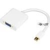 Adapteris DELTACO DisplayPort į VGA adapteris, 0,2m, baltas DP-VGA4