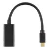 Adapteriai DELTACO DP prie HDMI, 3840x2160 prie 60Hz, 0,2m, juodas / DP-HDMI45
