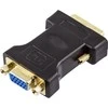 Adapteris DELTACO DVI-A-M - VGA-F, juodas / DVI-4