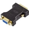 Adapteris DELTACO DVI-A-M - VGA-F, juodas / DVI-4
