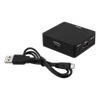 Adapteriai DELTACO HDMI į HDMI + SPDIF / 3.5mm, Ultra HD 30Hz, 5.1 / 2.1 audio, juodas / HDMI-7038
