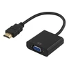 DELTACO Adapteris HDMI į VGA ir audio 3,5 , 19-pin-15-pin 1080p, 0.2m, juodas / HDMI-VGA7
