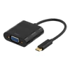 Adapteris DELTACO, juodas / USBC-1098