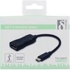 DELTACO Adapteris USB 3.1 DP - USBC male - DisplayPort 19 kontaktų lizdas, 4K , juodas / USBC-DP