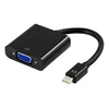 Adapteris DELTACO VGA - miniDisplayPort, 1080p 60Hz, 0.2m, juodas / DP-VGA3-K / 00110026