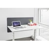 Akustinė darbo stalo siena DELTACO OFFICE 1200 (W) x600 (H) mm, pilka / DELO-0150
