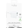 Puro Elektrik Apple Mini greito krovimo kelioninis kroviklis PURO USB-A - USB-C, su duomenų perdavimu, 25w, baltas / FCMTCUSBAC25WPDWHI