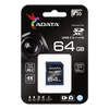 Atminties kortelė A-DATA Premier Pro SDXC, UHS-I U3 Class 10, 64GB, mėlyna / ADATA-338