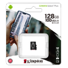 Atminties kortelė Kingston Canvas Select Plus MicroSDXC, 128 GB, be SD adapterio