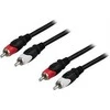 Inline Audio kabelis DELTACO 2xRCA ha - ha, 5.0m / / MM-112
