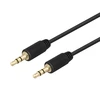 Audio kabelis DELTACO 3.5mm,paauksuotos jungtys, 1m, juodas / MM-149-K / R00180007