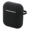 DELTACO MCASE-AIRPS001 „AirPods“ Silikoninis dėklas, Juodas