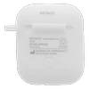 DELTACO „AirPods“ silikono dėklas, baltas / MCASE-AIRPS002