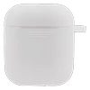 DELTACO „AirPods“ silikono dėklas, baltas / MCASE-AIRPS002