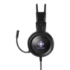 Ausinės DELTACO GAMING LED, veikia su Xbox ir Playstation, juodos / GAM-105