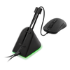Pelės laido laikiklis DELTACO GAMING RGB ištraukiamas laikiklis, tinka visoms laidinėms pelėms, juodas / GAM-044-RGB