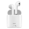 Ausinės STREETZ True Belaidės, 350 mAh su dėžute, BT5 baltos / TWS-0008