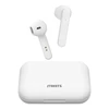Ausinės STREETZ True Belaidės, Bluetooth 5, įkrovimo dėklas 500 mAh, matinės baltos / TWS-105