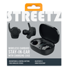Belaidės ausinės Stretz TWS-112, 500 mAh, juodos