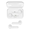 Ausinės STREETZ True Belaidės, Bluetooth 5, įkrovimo dėklas 500 mAh, matinės baltos / TWS-105