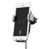 Belaidis automobilinis pakrovėjas 10W DELTACO Juodas / QI-1030