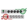 Brennenstuhl 5xCEE 7/4, 1xCEE 7/7, 2,5m, sidabrinis 1153340315 / GT-638
