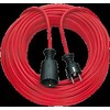 Brennenstuhl Jordad prailgintuvas, CEE 7/7, CEE 7/4, 20m, red 1162040 / DEL-118x