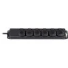 Brennenstuhl prailgintuvas 6 xCEE 7/4, 1xCEE 7/7, IP 44 , 2m , juodas 1159970 / GT-490