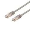 Kabelis DELTACO U/FTP Cat6a, 5m, 500MHz, LSZH, pilka / STP-65AU