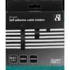 Kabelių laiklis DELTACO 10-pack, juodas / CM519
