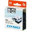 D1, žymėjimo juosta, 19mm, juodas tekstas ant skaidrios juostos, 7m - 45809 DYMO / S0720820