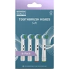 Dantų šepetėlio galvutės Nordic Quality tinka Oral-B®, Standard Soft 4vnt. / 2270013