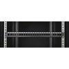 DELTACO 19 "Keystone patch panelė, 24 jungtys, 1U, įžeminimo kabelis, metalinis, juodas / PAN-214