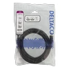 DELTACO 8K DisplayPort kabelis, DP 1.4, 7680x4320 60Hz, 1m, juodas DP8K-1010