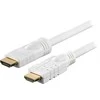 DELTACO aktyvus HDMI kabelis, 4K, Ultra HD, HDMI A ha, 15m, baltas / HDMI-1151