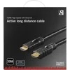 DELTACO Aktyvus HDMI kabelis, 4K, Ultra HD, HDMI Type A ha, 15m, juodas / HDMI-1150