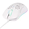 Deltaco Gaming Baltas LINE WM75 Lengva žaidimų pelė, RGB, balta GAM-108-W