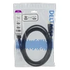 DisplayPort kabelis DELTACO 1m, 4K UHD, DP 1.2, juodas / DP-1010D