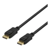 DELTACO DisplayPort monitorius kabelis, UltraHD in 30Hz, 10m, 20-pin ha - ha, juodas / DP-4100