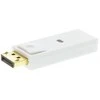 DELTACO „DisplayPort to HDMI“ adapteris su garsu, „Full HD @ 60Hz“, baltas,