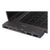 DELTACO Dual USB-C prievadas ,,MacBook Pro 2016", Thunderbolt 3, 100W USBC-1290