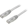 Inline DELTACO F / UTP Cat5e patch kabelis, 25m, 100MHz, Delta sertifikuotas, pilkas / 25-STP