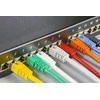 DELTACO F / UTP Cat6 patch kabelis, 1m, 250MHz, Delta sertifikuotas, LSZH, pilkas / STP-61
