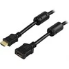 DELTACO HDMI ilgiklis, 4K 30hz, HDMI A ha - ho, 5m, juodas / HDMI-125