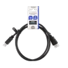 DELTACO HDMI kabelis, HDMI High Speed su Ethernet, 4K, 60Hz UHD, 19-pin ha-ha, 1m, juodas / HDMI-910