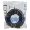 DELTACO High-Speed HDMI kabelis, 10 m, Ethernet, 4K UHD, Be ferito juodas / HDMI-1070D