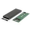 DELTACO išorinis HDD M.2 korpusas, B, B &amp; M, USB 3.1 Gen 1, SATA III, juodas MAP-K16N