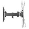 Pilno judesio sieninis laikiklis DELTACO OFFICE pazykmas, pasukamas, 23"-42", 25kg, 75x75-200x200, juodas / ARM-0252