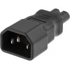 DELTACO maitinimo adapteris, IEC 60320 C14 į IEC 60320 C7, 250V / 2.5A, DEL-1012