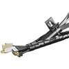 Wentronic DELTACO neiloninis kabelio kanalas, 25mm, 2.5m, juodas / LDR02